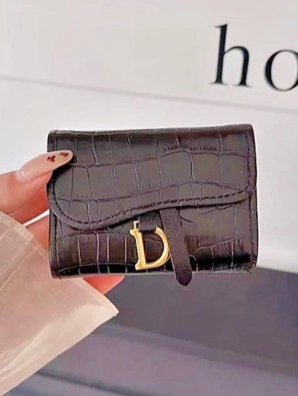 New designer inspired Black Wallet